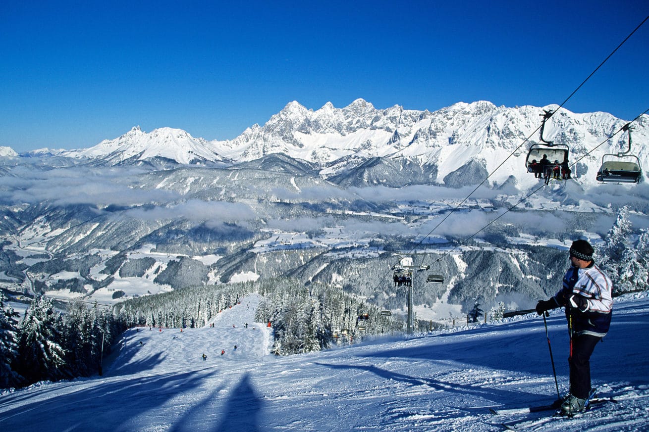 Ski Alpin auf Planai, Reiteralm und Dachstein